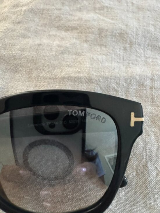 Tom Ford Lauren Sunglasses - Black